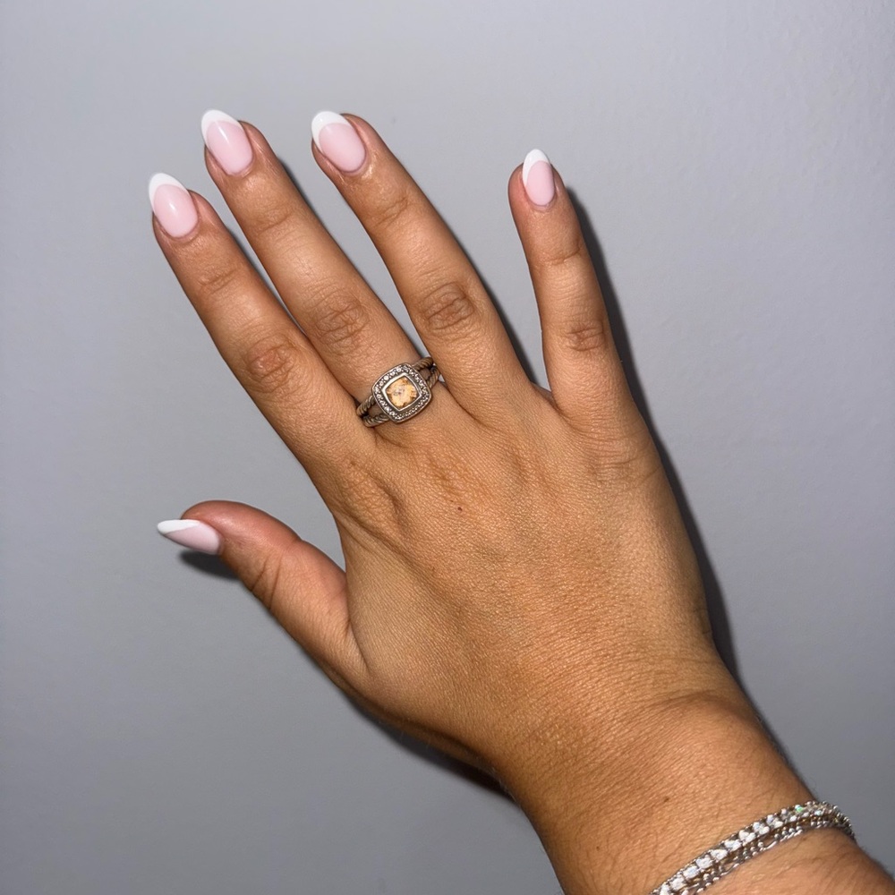 David Yurman Petite Albion® Ring in Rose Gold